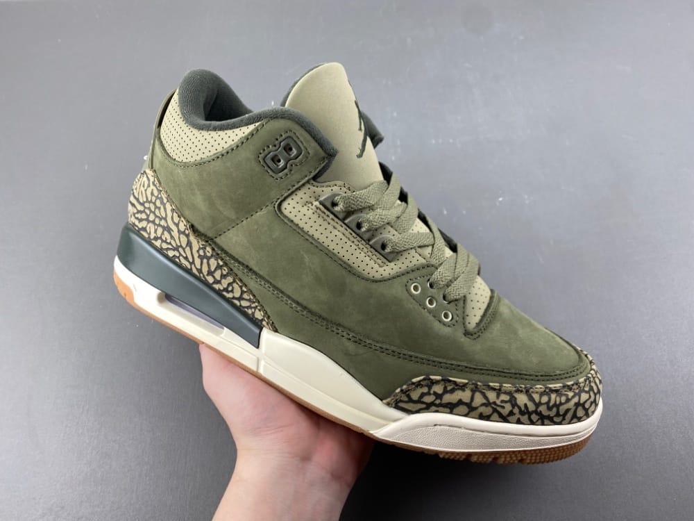 (image for) Air Jordan 3 Retro Medium Olive Family Affair